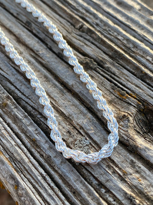 Sterling Silver Rope Chain