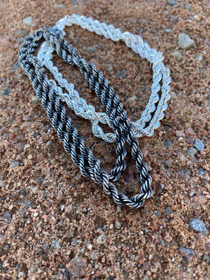 Sterling Silver Rope Chain